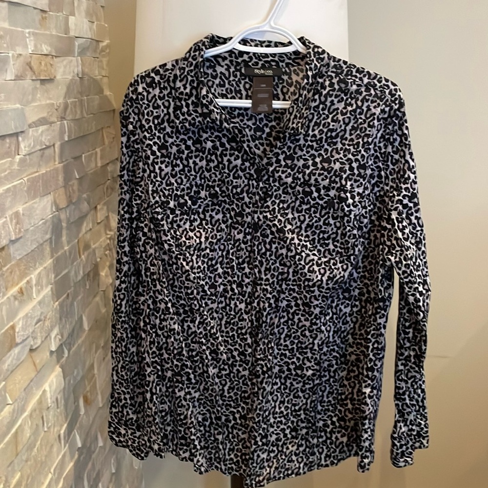 Animal Print blouse